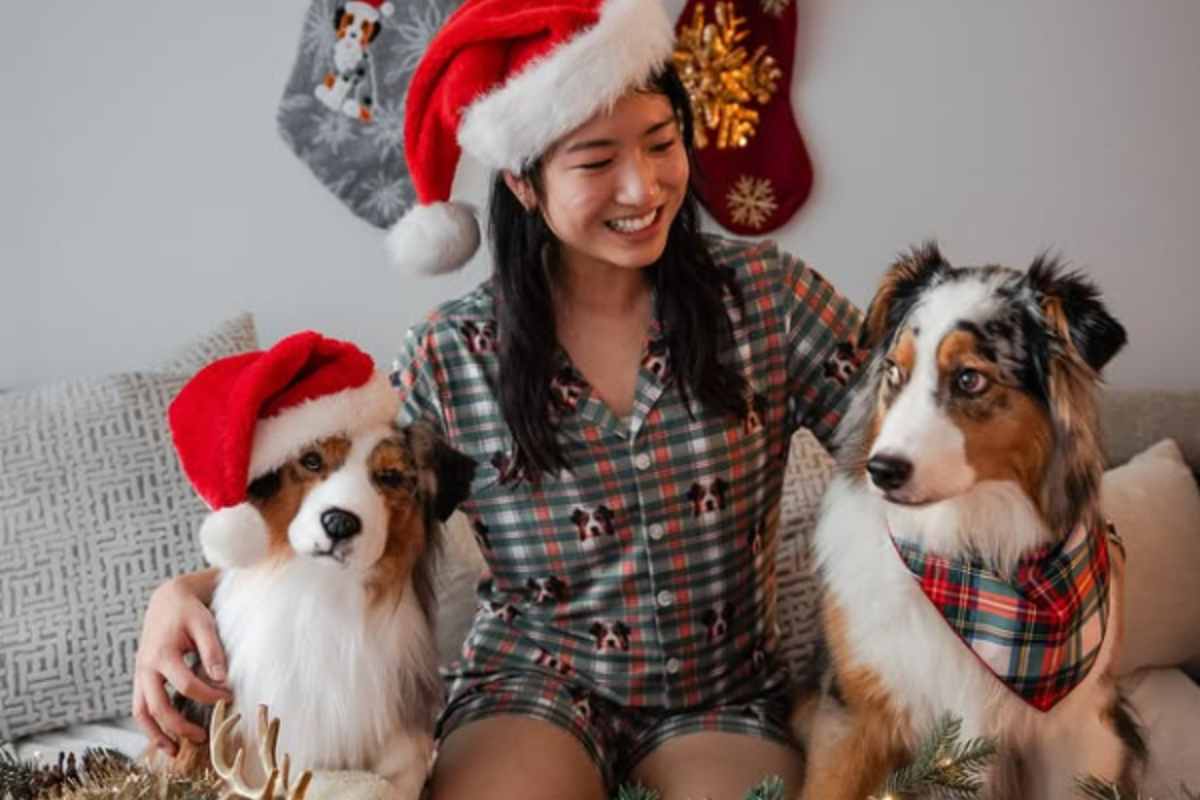 peluche cane e padrona