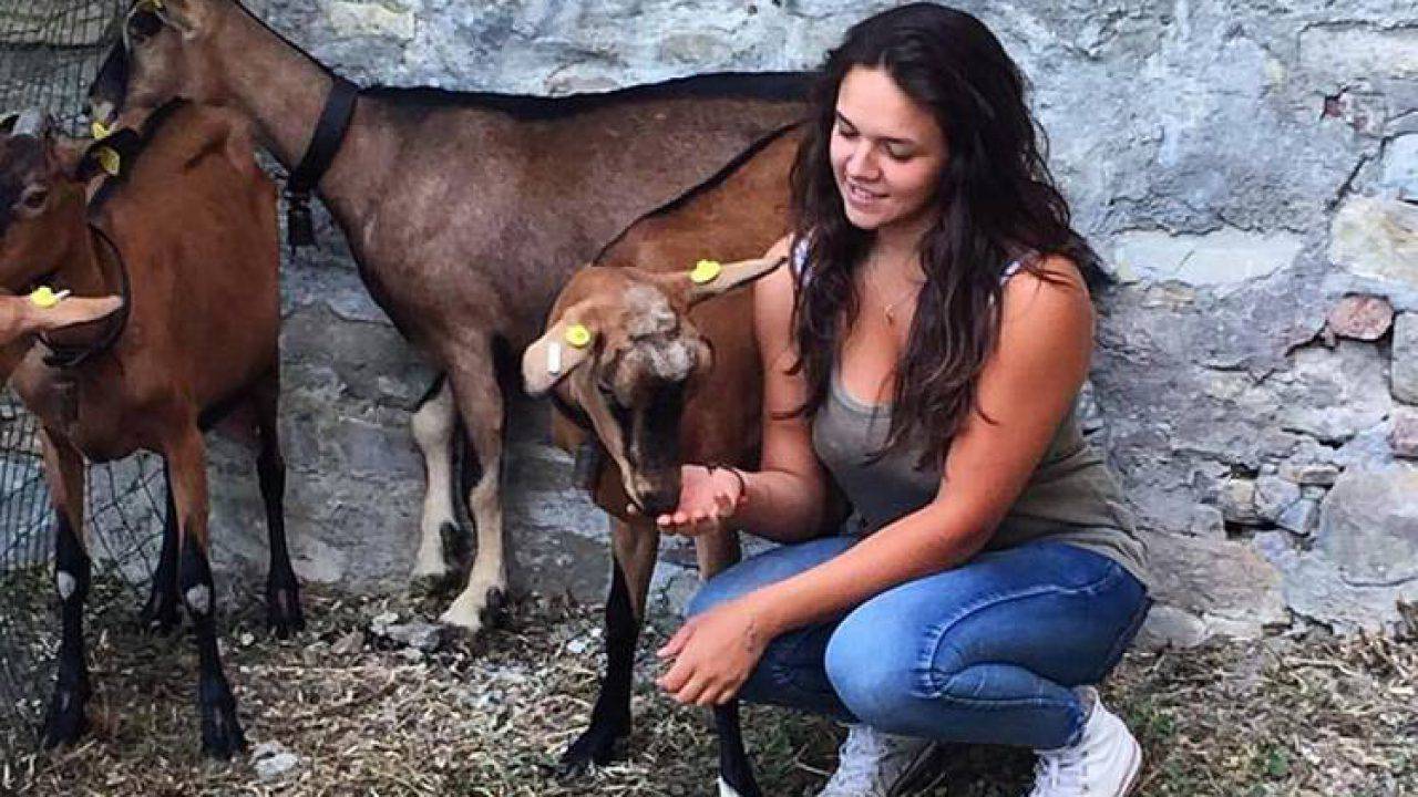 La bella storia di Jessica Vaccari: "Per me le capre sono tutto"