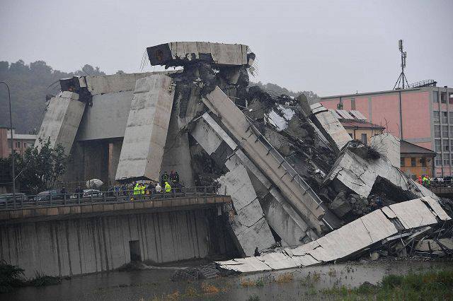 crollo ponte morandi