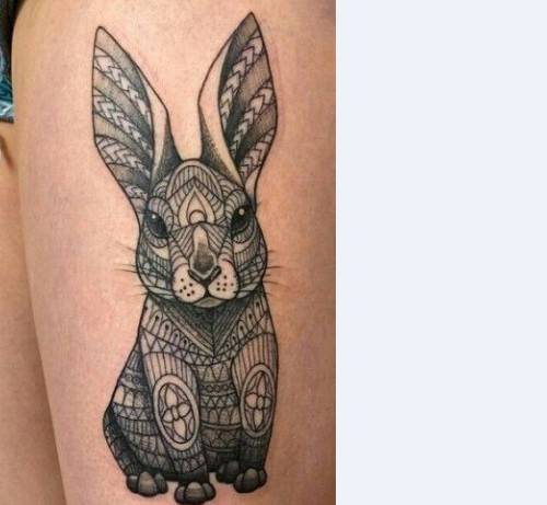 Coniglio Simbologia Leggende E Perche Farne Un Tatuaggio Foto