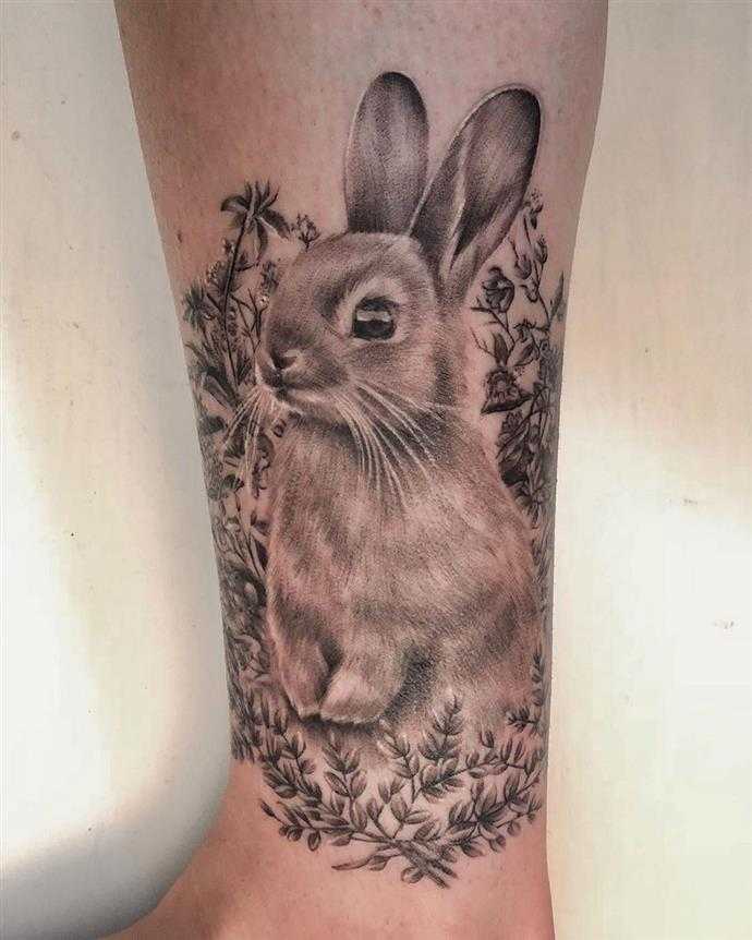 Tatuaggio coniglio