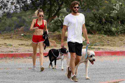 Miley Cyrus e Liam Hemsworth