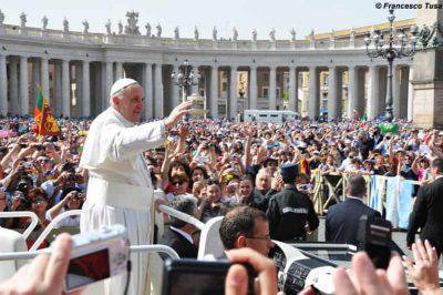 Udienza pubblica con il Papa