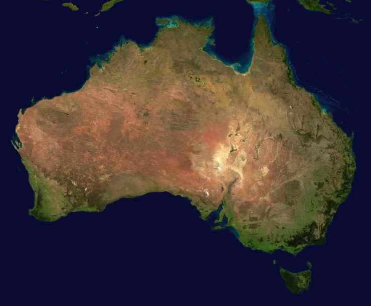 Australia geografica (Foto Pixabay)