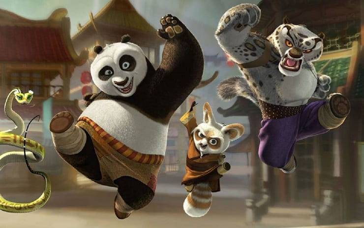 Animali di Kung Fu Panda