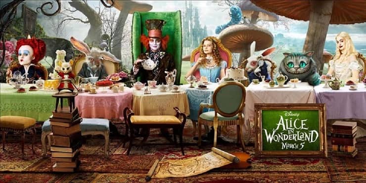 Animali in Alice in Wonderland