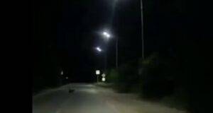 Strada notturna (Foto video)