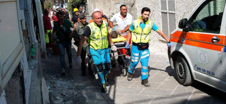 pescara cane ambulanza