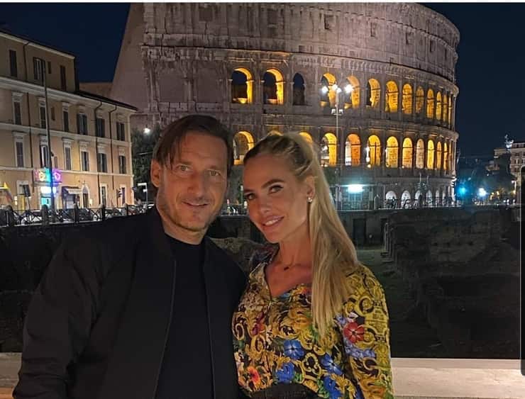 Francesco Totti e Ilary Blasi