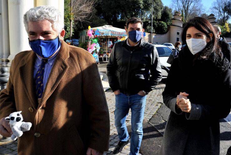 animalisti protestano bioparco Roma