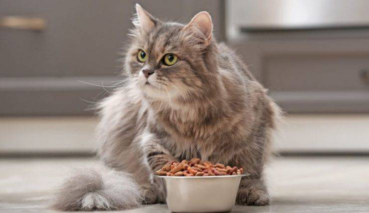 alimentazione senza cereali per il gatto