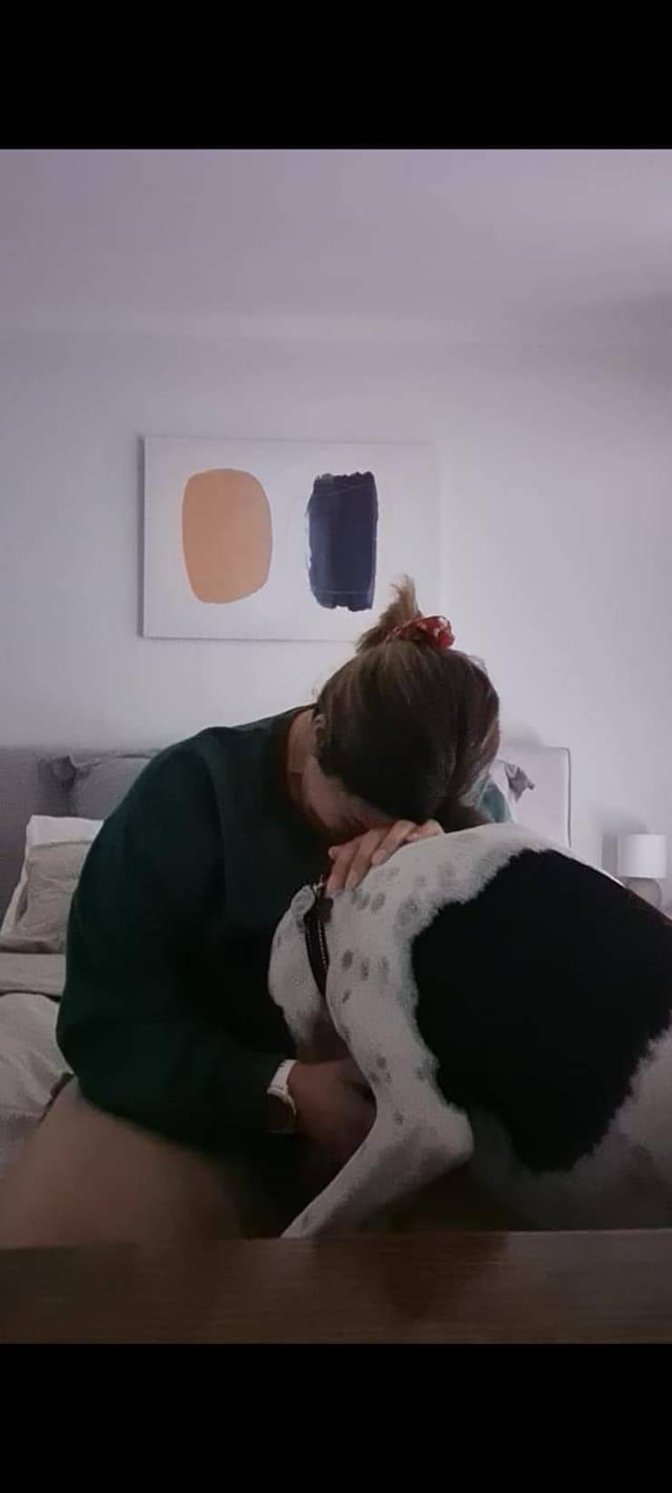Narla il cane che ha salvato la donna dalla depressione (Foto Facebook)
