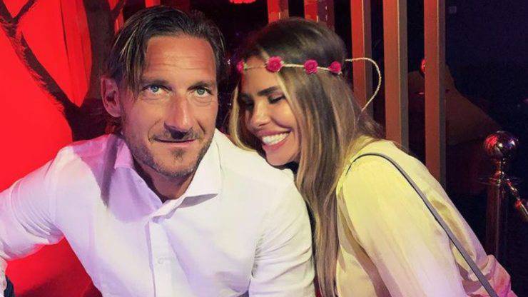 Ilary Blasi e Francesco Totti