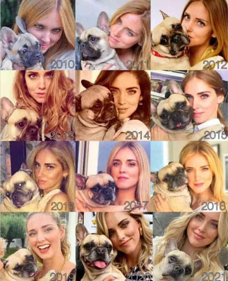 Chiara Ferragni e Matilde negli anni (Foto instagram) 