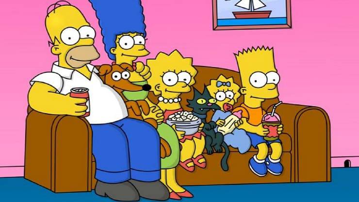 famiglia simpson gatti