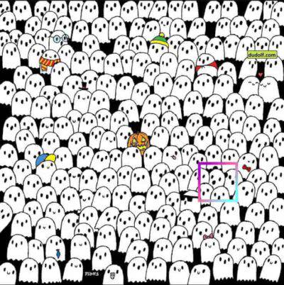 La soluzione del test visivo dei fantasmi