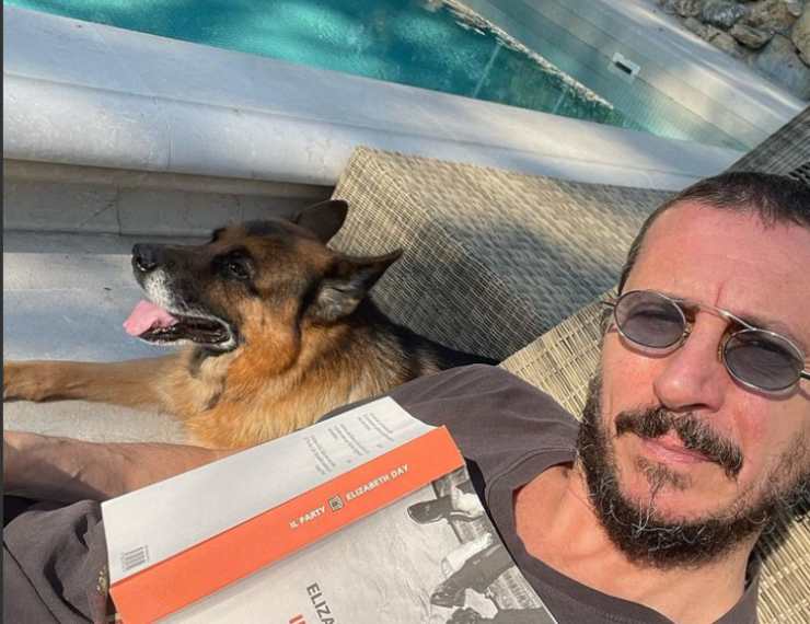 Luca Bizzarri e il cane Smog