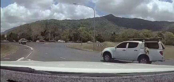 Cane cade fuori dalla vettura in movimento (Screen Video )