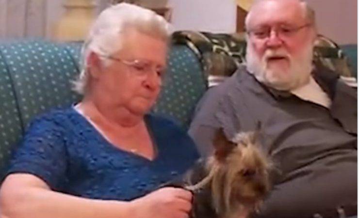 Anziana e cane (Foto video)