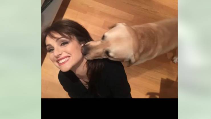 Lorena Bianchetti cane