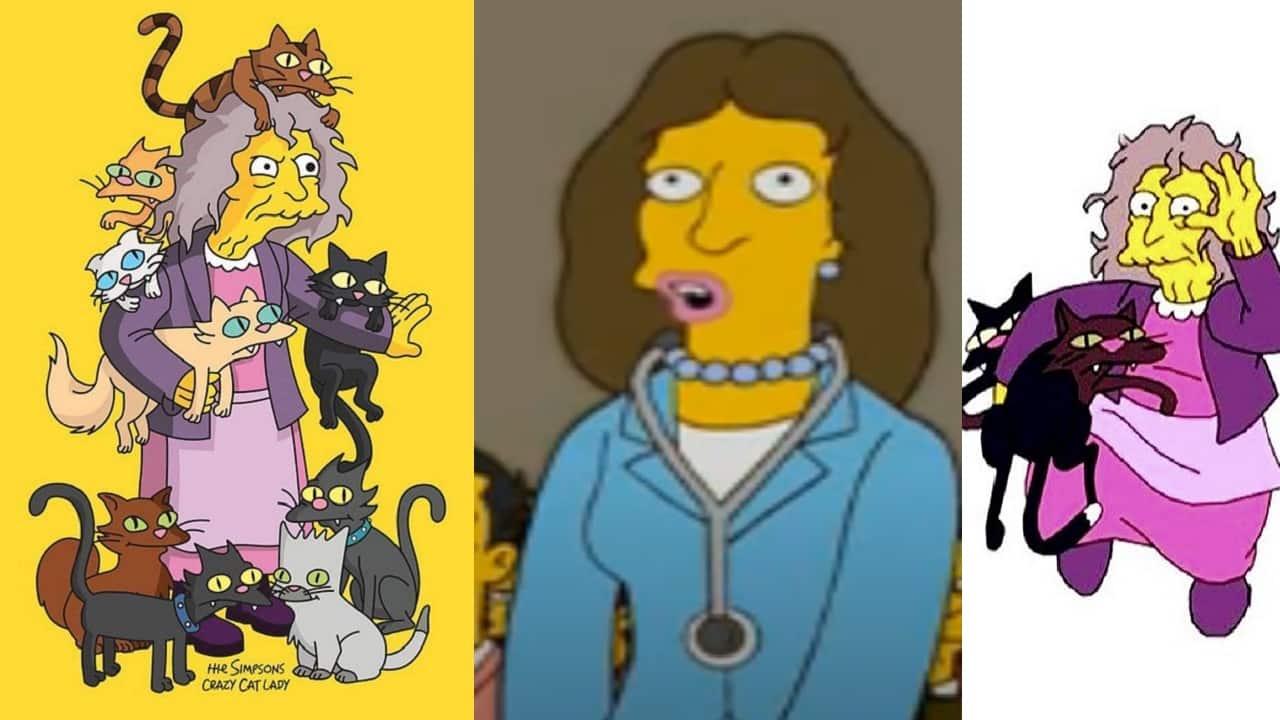 Gattara Simpson nome, storia, curiosità e perché è pazza