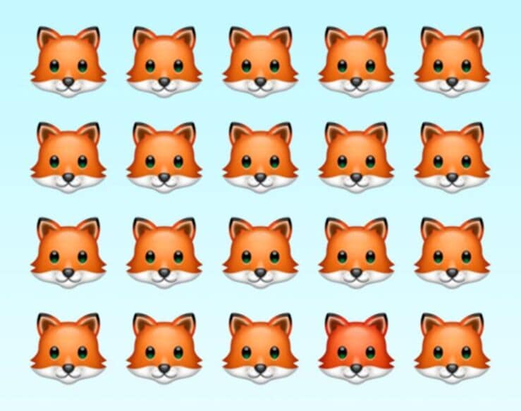 Il test visivo che sfida il vostro intelletto riuscite a trovare la volpe diversa?