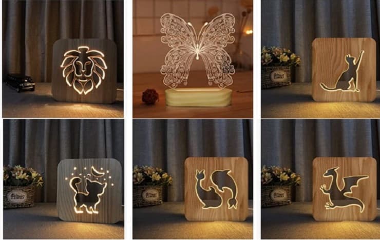 lampade led animali