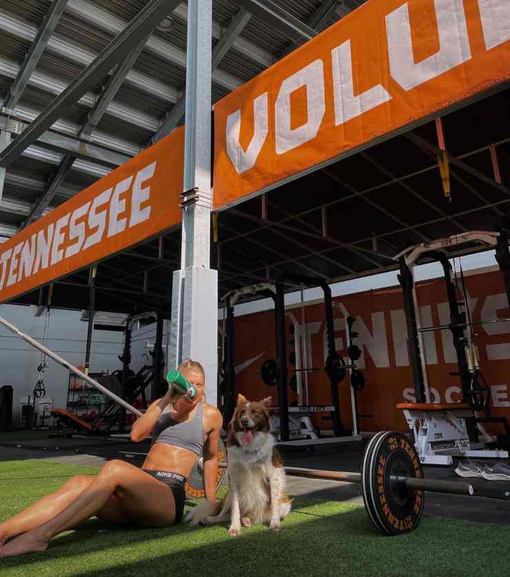 cane padrona palestra