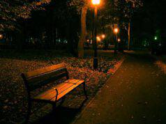 notte parco ombra spaventosa