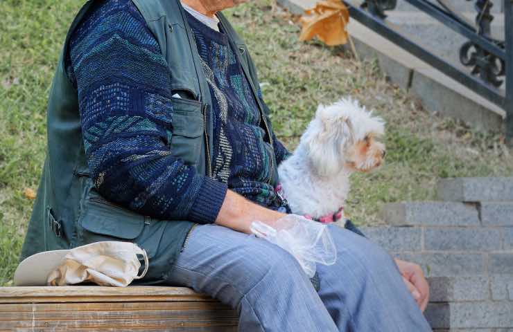 cane salva anziano truffatore