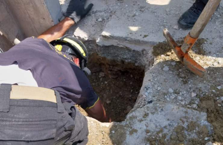 gattino intervento vigili fuoco 