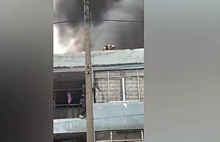 Si lancia in casa durante l'incendio per salvare la vita a 25 cani