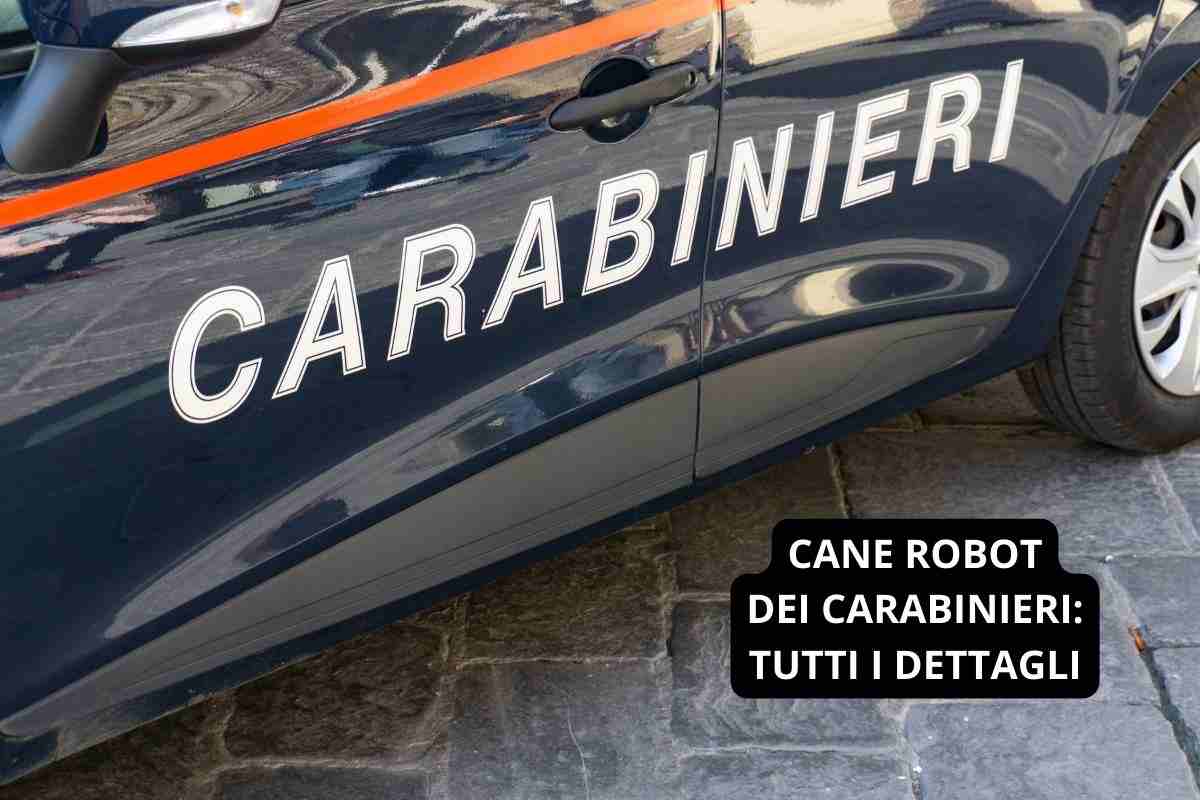 carabinieri useranno cane robot