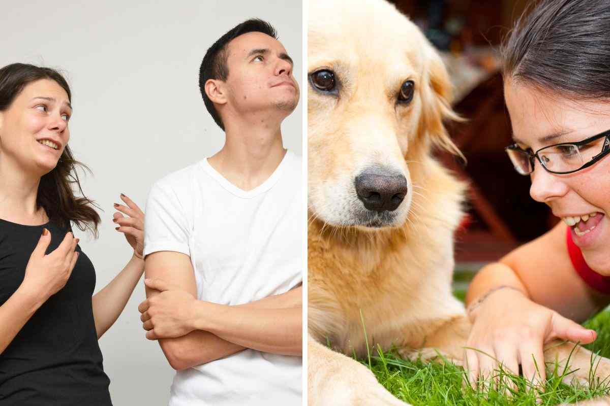 Le persone preferiscono confidarsi con il proprio cane piuttosto che con il proprio partner