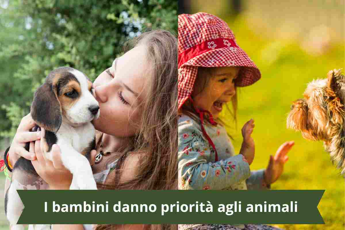 Bambine con cani