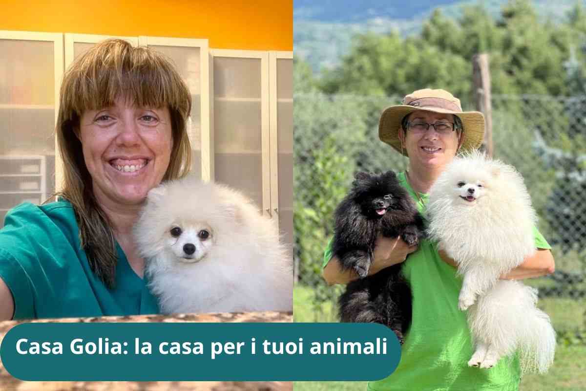 La struttura per gli animali Casa Golia e la sua fondatrice