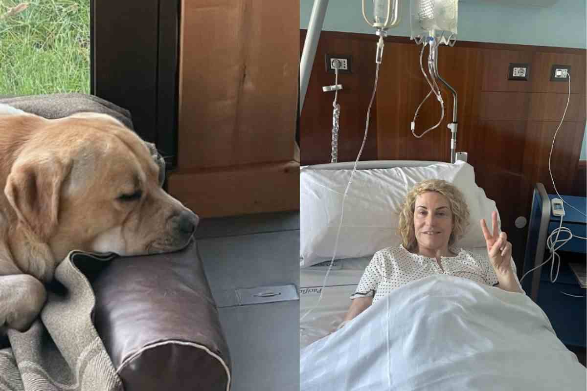 "E' stato un addio straziante, loro mi stanno aspettando però" le parole di Antonella Clerici dopo l'operazione e il lutto 