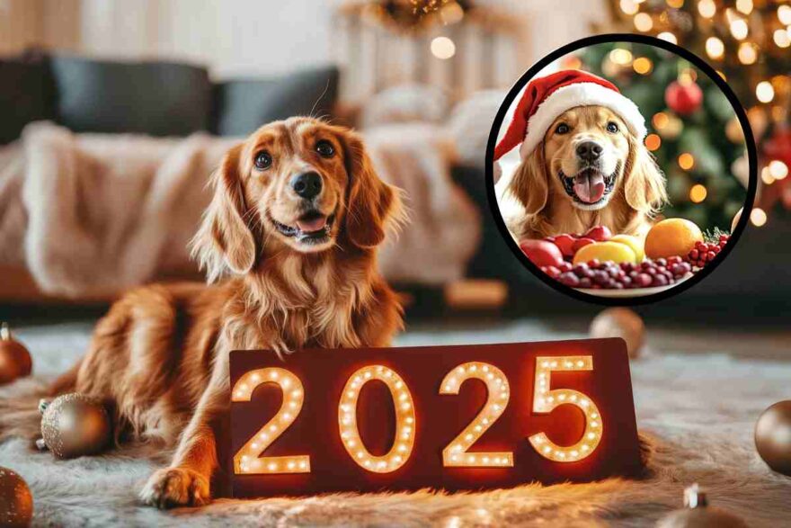 cena di capodanno per il cane