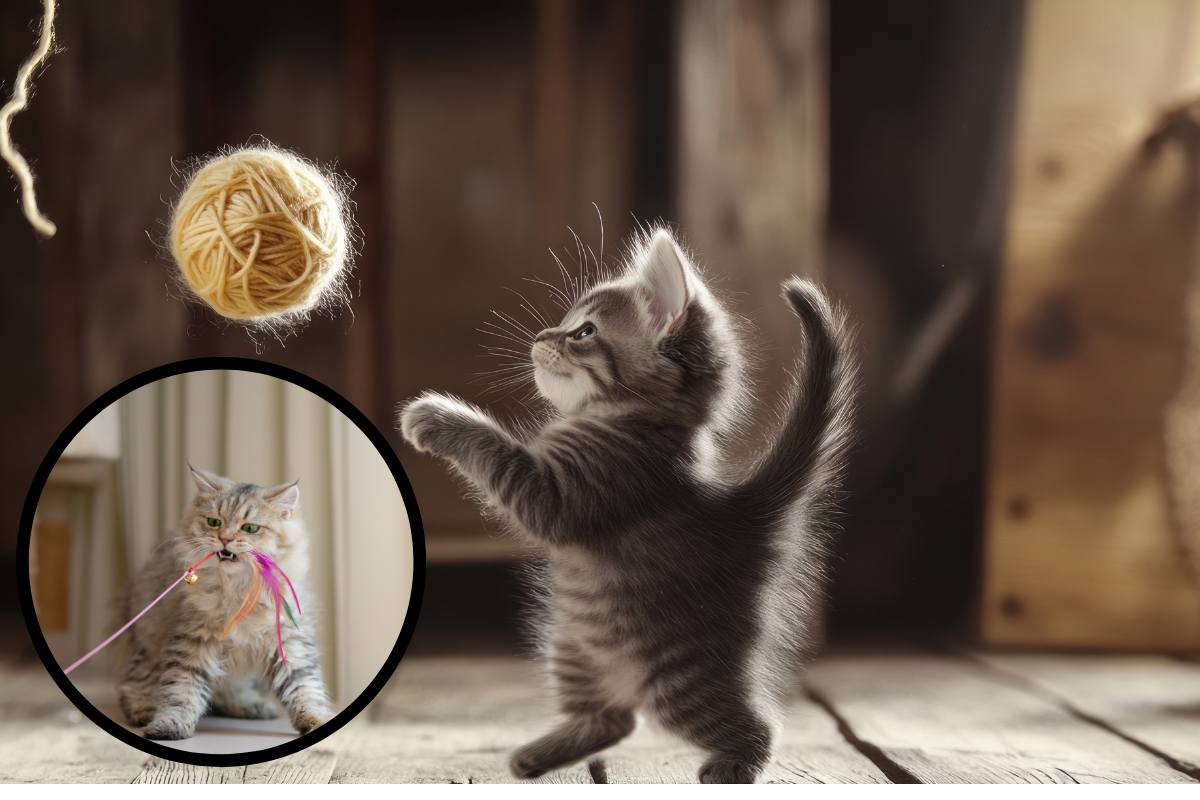 Come posso giocare insieme al gatto in casa e renderlo felice