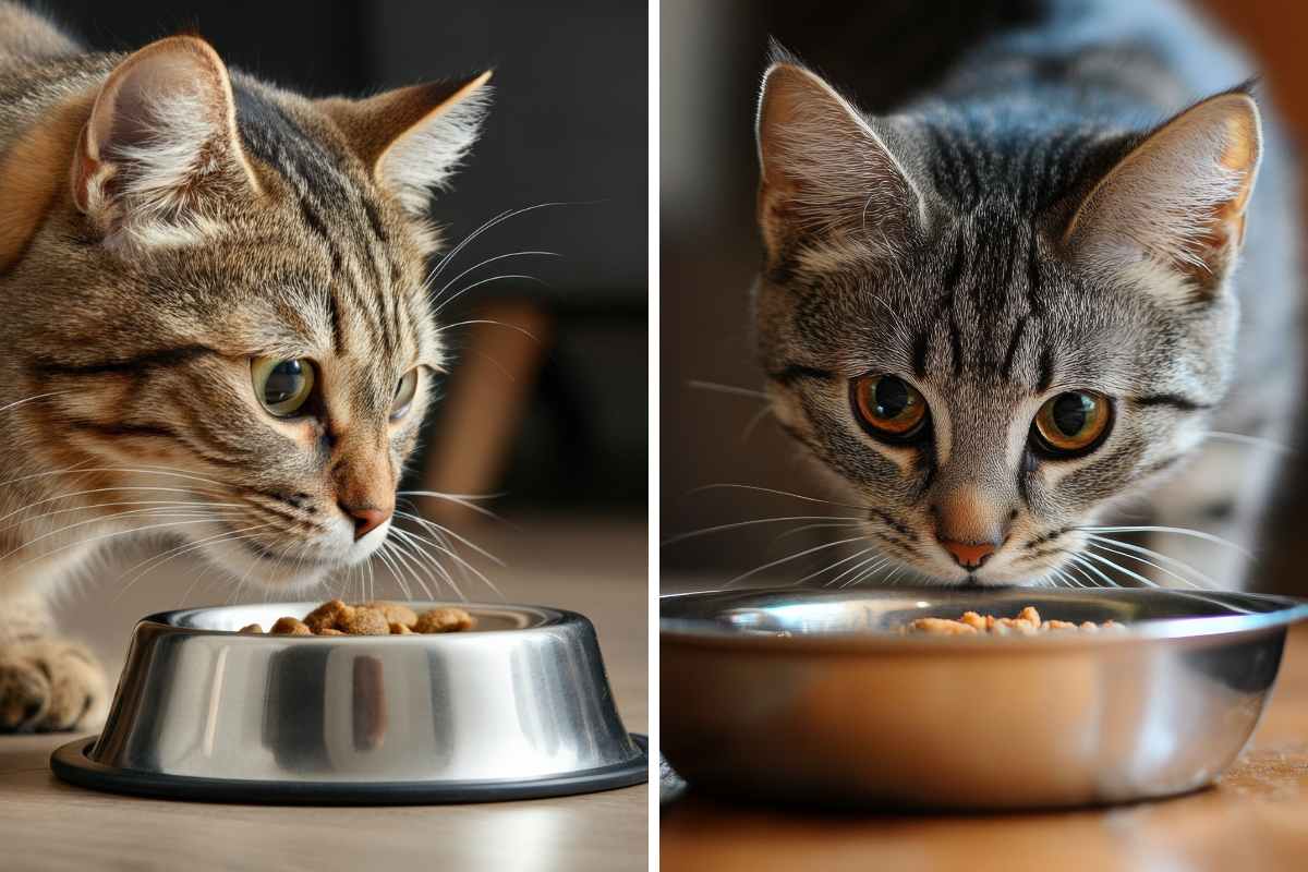 Perché il gatto rifiuta il cibo dopo averlo annusato?