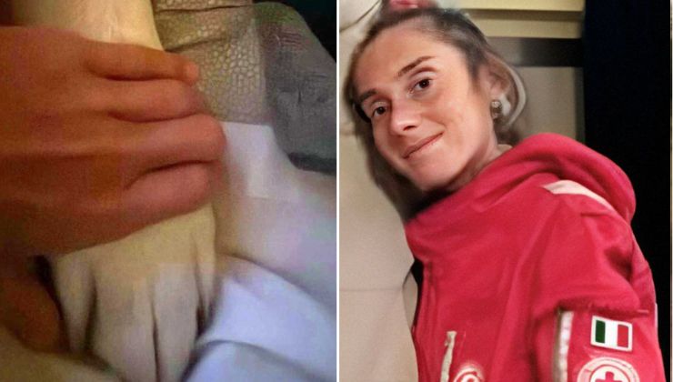 Elena tiene la zampa di Gully