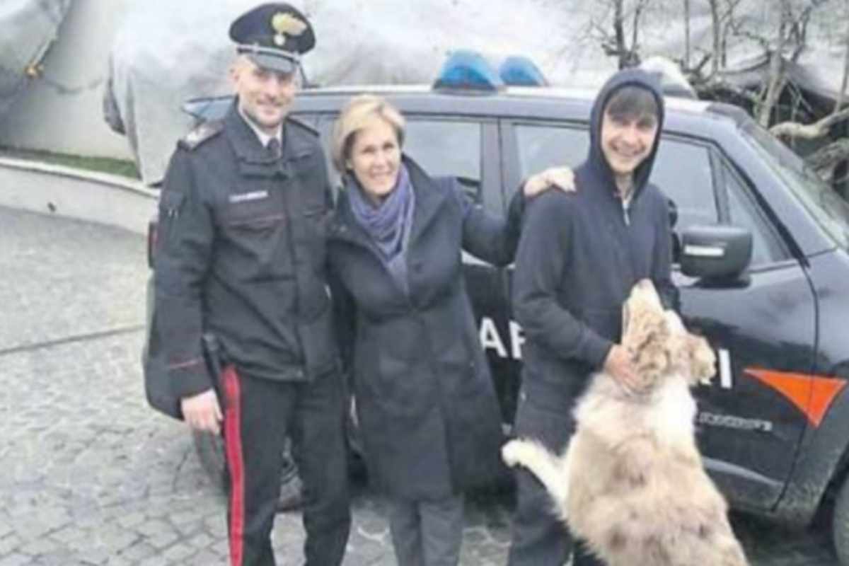 Cane ritrovato dopo mesi