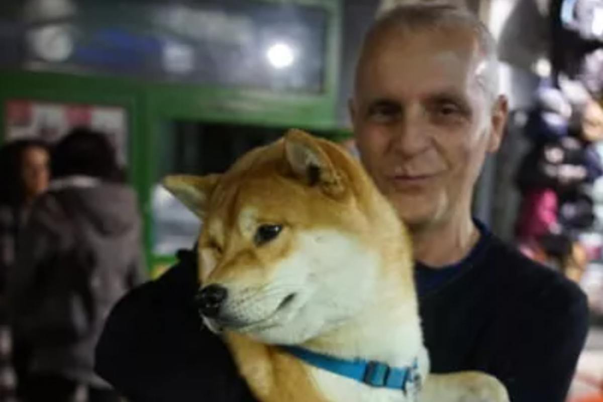 corsa per salvare il cane