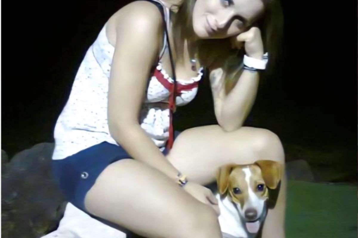 Dalila Iafelice e il suo cane