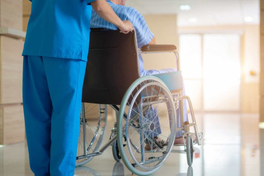 l'ultimo addio in ospedale