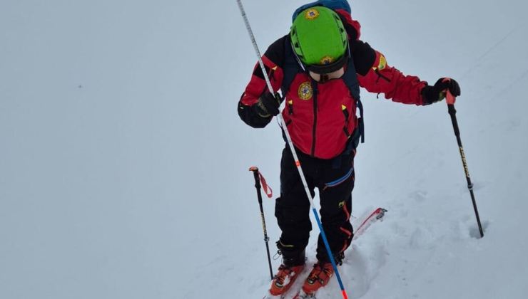 ricerche dell'alpinista