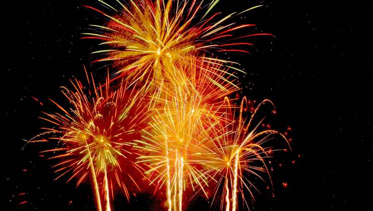 i fuochi d'artificio