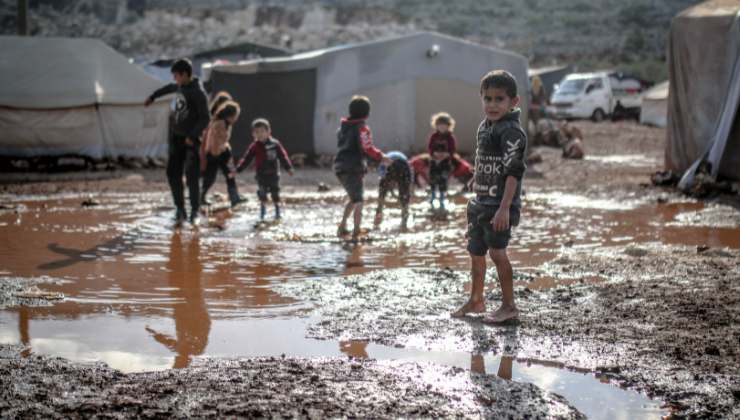 Mohammed tra le macerie di Gaza