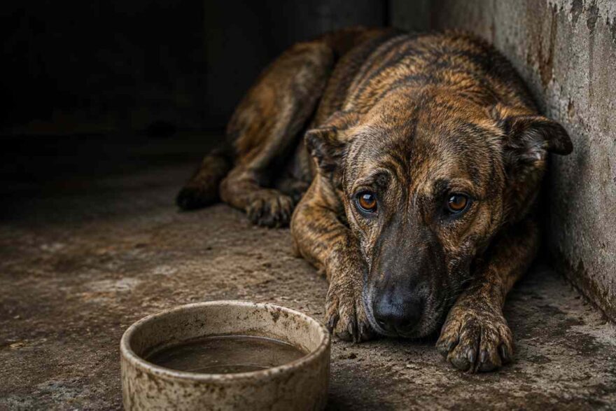 cane triste