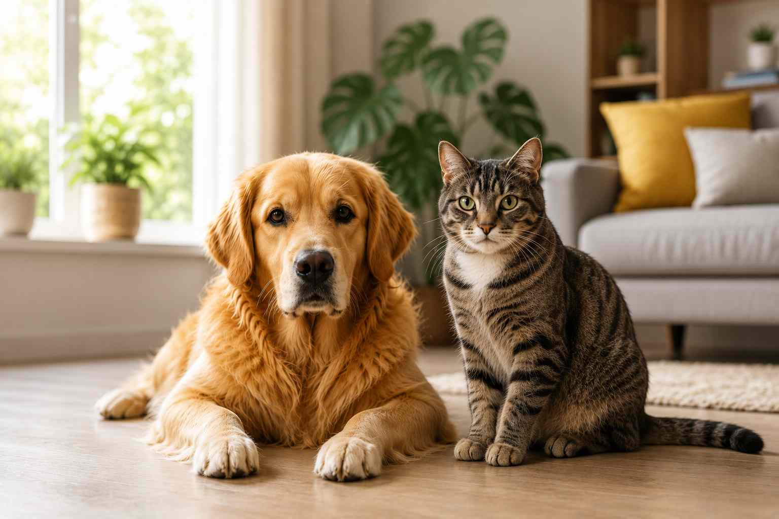 cane e gatto in casa 